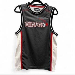 Hinano Hawaii Gray and Red Mesh Jersey